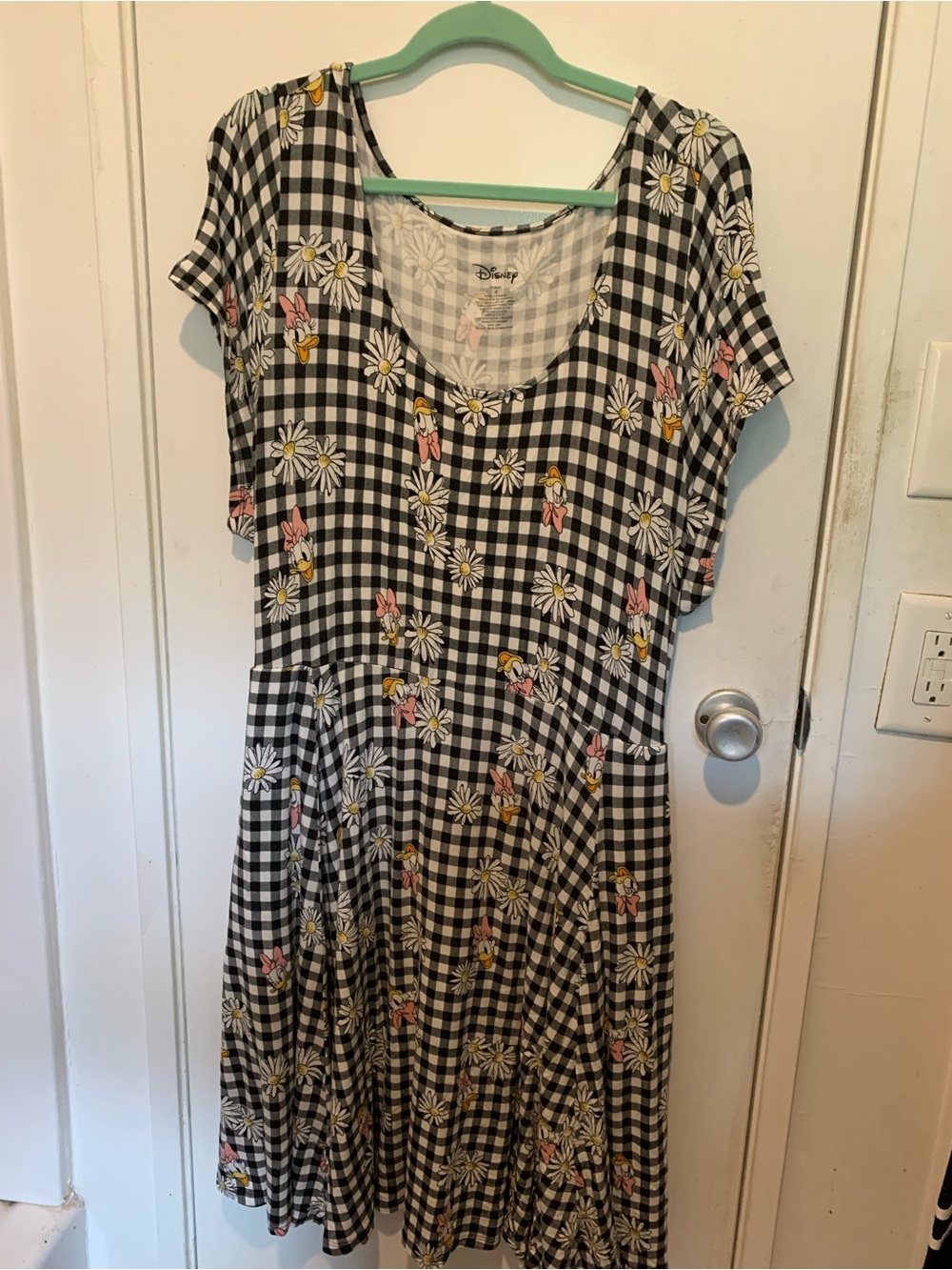 Checkered Daisy dress